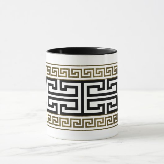 ギリシャ人の鍵 マグカップ (中央)