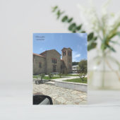 ギリシャ伝統的のオリンピアモダンにあるギリシャの教会 ポストカード (スタンド正面)