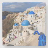 ギリシャ伝統的の家 ストーンコースター (正面)