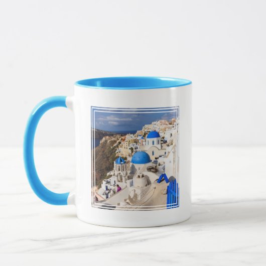 ギリシャ伝統的の家 マグカップ (左)
