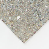 ギリシャ伝統的語テラコッタポットオンビーチ フリースブランケット (角)