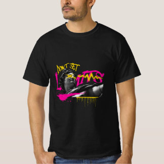 ギリシャ像グラフィティストリートウェアー限界を設定しない Tシャツ