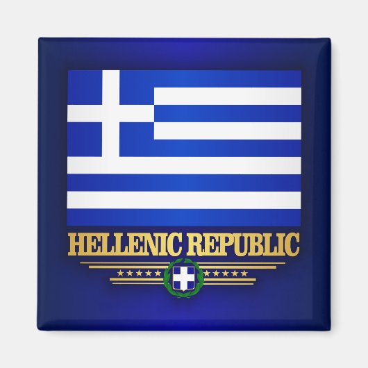 ギリシャ共和国 マグネット (正面)