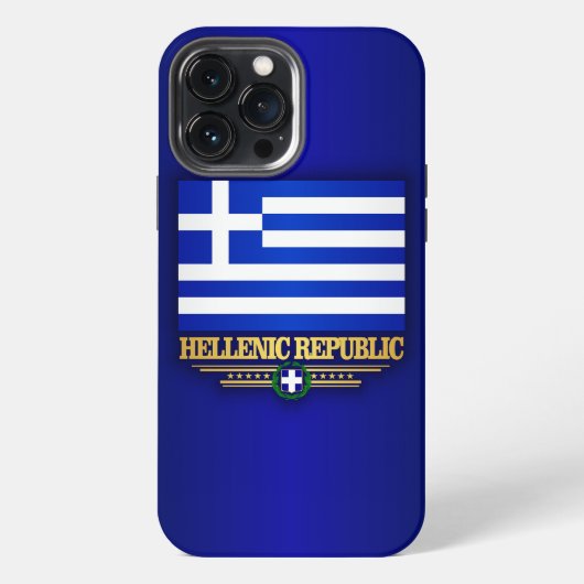 ギリシャ共和国 iPhoneケース (裏面)