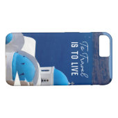 ギリシャ写真贈り物と旅行引用文 Case-Mate iPhoneケース (裏面(横))