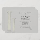 ギリシャ列招待状 招待状 (正面/裏面)