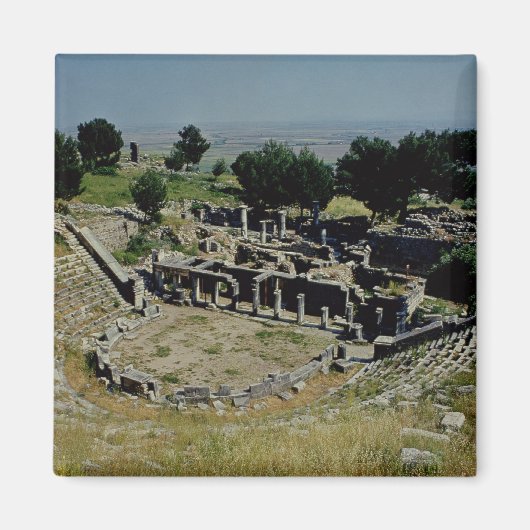 ギリシャ劇場 マグネット (正面)