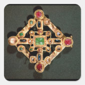 ギリシャ十字架の型枠に浮かぶ スクエアシール (正面)