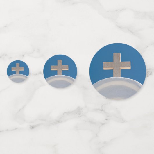 ギリシャ十字 コンフェッティ (裏面)