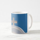 ギリシャ十字 コーヒーマグカップ (正面右)