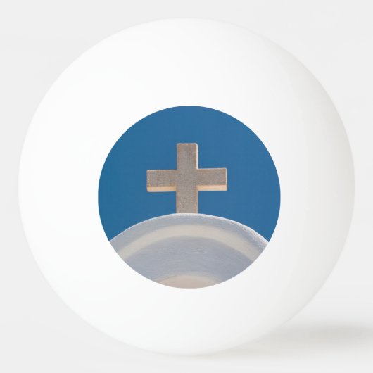 ギリシャ十字 卓球ボール (裏面)