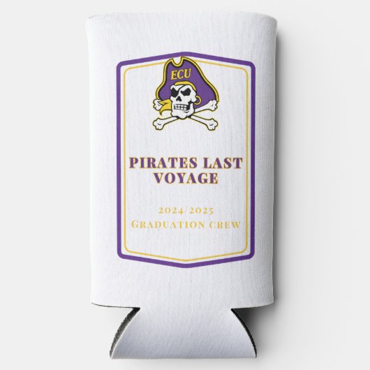 ギリシャ卒業クルーズスリムコオジー スリム缶クーラー (正面)