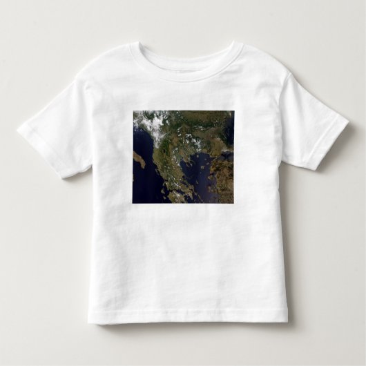 ギリシャ及びその周辺国 トドラーTシャツ (正面)