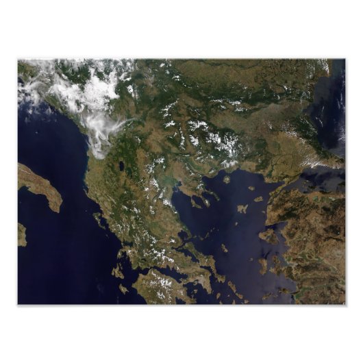 ギリシャ及びその周辺国 フォトプリント            (正面)
