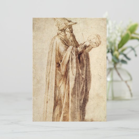 ギリシャ哲学者と人間のスカルby Michelangelo (スタンド正面)