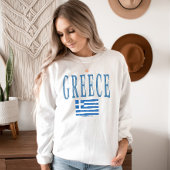 ギリシャ国グランジスタイル スウェットシャツ