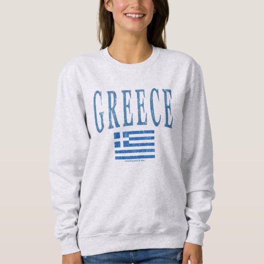 ギリシャ国グランジスタイル スウェットシャツ (正面)