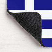 ギリシャ国旗が付いたマウスパッド マウスパッド (コーナー)