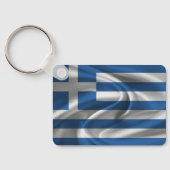 ギリシャ国旗のキーチェーン キーホルダー (裏面)