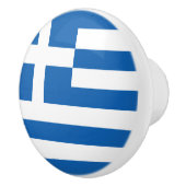 ギリシャ国旗のセラミックノブ セラミックノブ (右)
