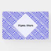 ギリシャ国旗のタイルパーソナライズされた張り 横断幕 (横)