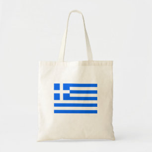 ギリシャ国旗のトートバッグ トートバッグ