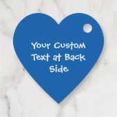 ギリシャ国旗のハート フェイバータグ (裏面)