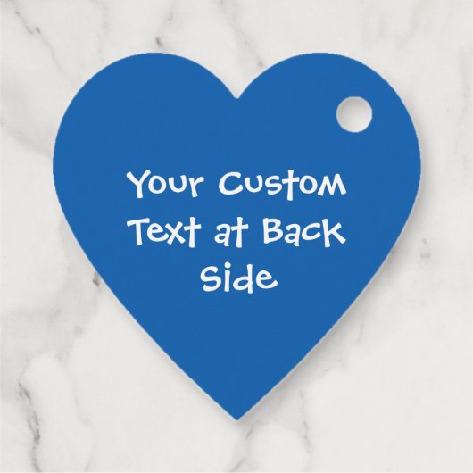 ギリシャ国旗のハート フェイバータグ (裏面)