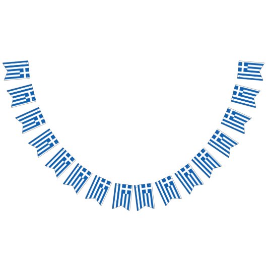 ギリシャ国旗のバンティング バンティングフラッグ (全)