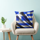 ギリシャ国旗の装飾用クッション クッション (椅子)