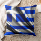 ギリシャ国旗の装飾用クッション クッション (ブランケット)