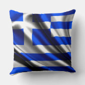 ギリシャ国旗の装飾用クッション クッション (裏面)