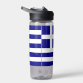 ギリシャ国旗を掲げた水瓶 ウォーターボトル (右面)