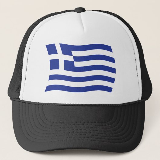 ギリシャ国旗ハット キャップ (正面)