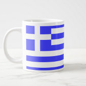 ギリシャ国旗モデル ジャンボコーヒーマグカップ