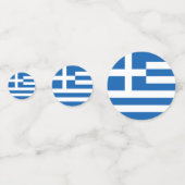 ギリシャ国旗紙吹雪 コンフェッティ (裏面)