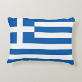 ギリシャ国旗 アクセントクッション (裏面)