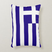 ギリシャ国旗 アクセントクッション (正面(垂直))