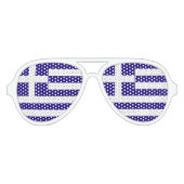 ギリシャ国旗 アビエーターサングラス (正面)