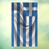 ギリシャ国旗 ウィンドウサイン (シート3)