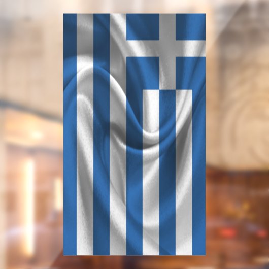 ギリシャ国旗 ウィンドウサイン (シート2)