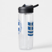 ギリシャ国旗 ウォーターボトル (左面)