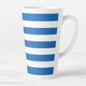 ギリシャ国旗 カフェラテマグ (右)