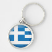 ギリシャ国旗 キーホルダー (正面)