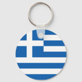 ギリシャ国旗 キーホルダー (正面)