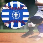 ギリシャ国旗&ギリシャのスポーツ/野球ボール 野球ボール