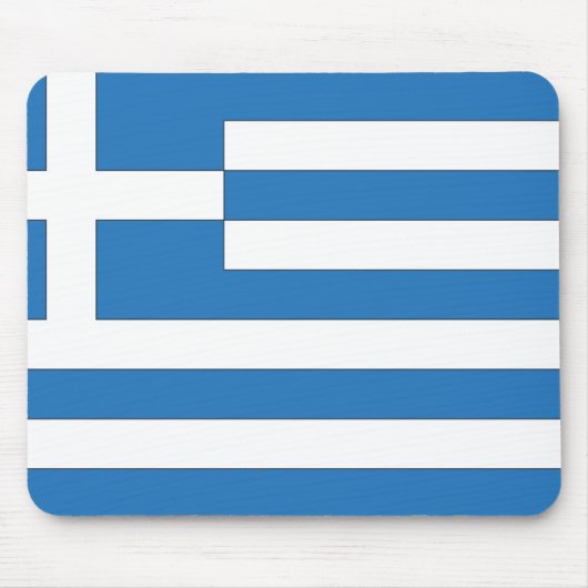 ギリシャ国旗、ギリシャ国旗 マウスパッド (正面)