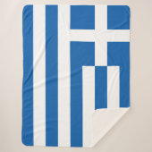 ギリシャ国旗（ギリシャ） シェルパブランケット (正面)