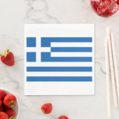 ギリシャ国旗(ギリシャ) スタンダードランチョンナプキン (インサイチュ)