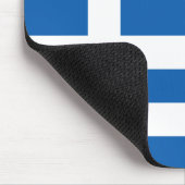 ギリシャ国旗（ギリシャ） マウスパッド (コーナー)